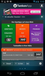TankenApp: Überblick