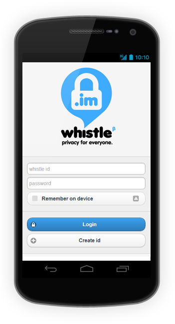 Whistle.im: Messenger (Bild: Google Play)