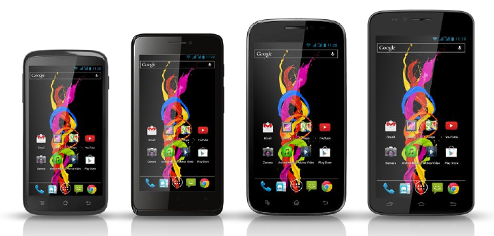 Archos Titanium Serie, Modelle (Quelle: Archos)