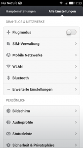 XiaoCai Miui - Einstellungen (Bild: N-Droid)