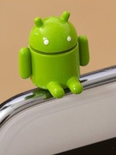 Androide Handystecker