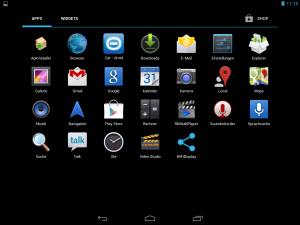 Cat Firefly App-Drawer