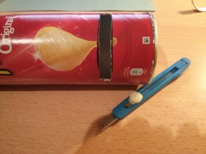 Öffnung aussschneiden (Foto: N-Droid.de)