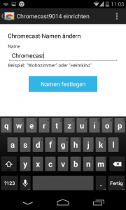 Chromecast Namen ändern (Bild: N-Droid.de)