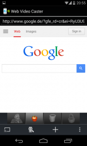 Web Video Caster (Bild N-Droid.de)