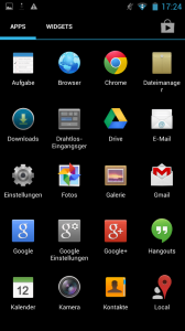 Wiko Rainbow App-Drawer (Bild: N-Droid.de)