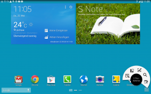 Samsung Galaxy Note 12.2 LTE S Pen Menü (Bild: N-Droid.de)