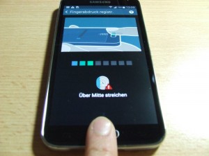 Samsung Galaxy S5 Fingerprintsensor (Bild: N-Droid.de)
