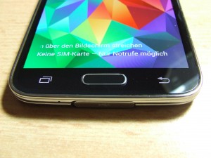 Samsung Galaxy S5 Tasten (Bild: N-Droid.de)