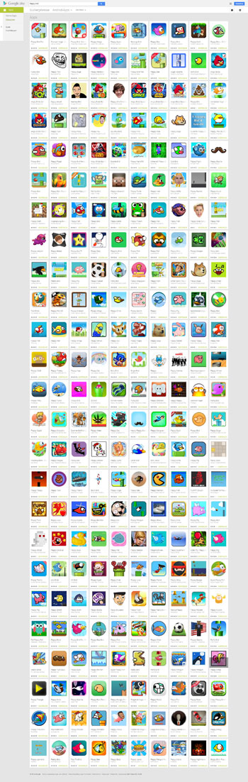 flappy wahnsinn im google p