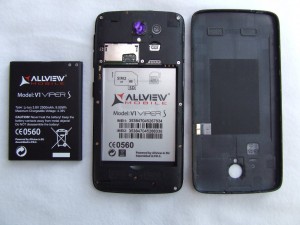 Allview Viper S Akkufach (Bild: N-Droid.de)