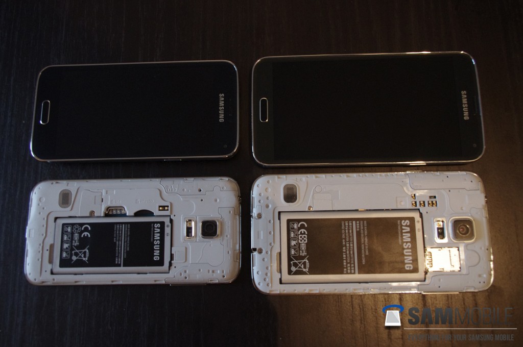 Samsung Galaxy S5 Mini vs Galaxy S5 (Bild: sammobile)