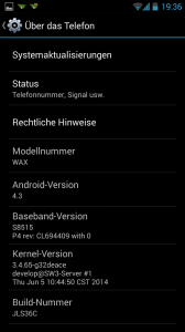 Wiko Wax System (Bild: N-Droid.de)