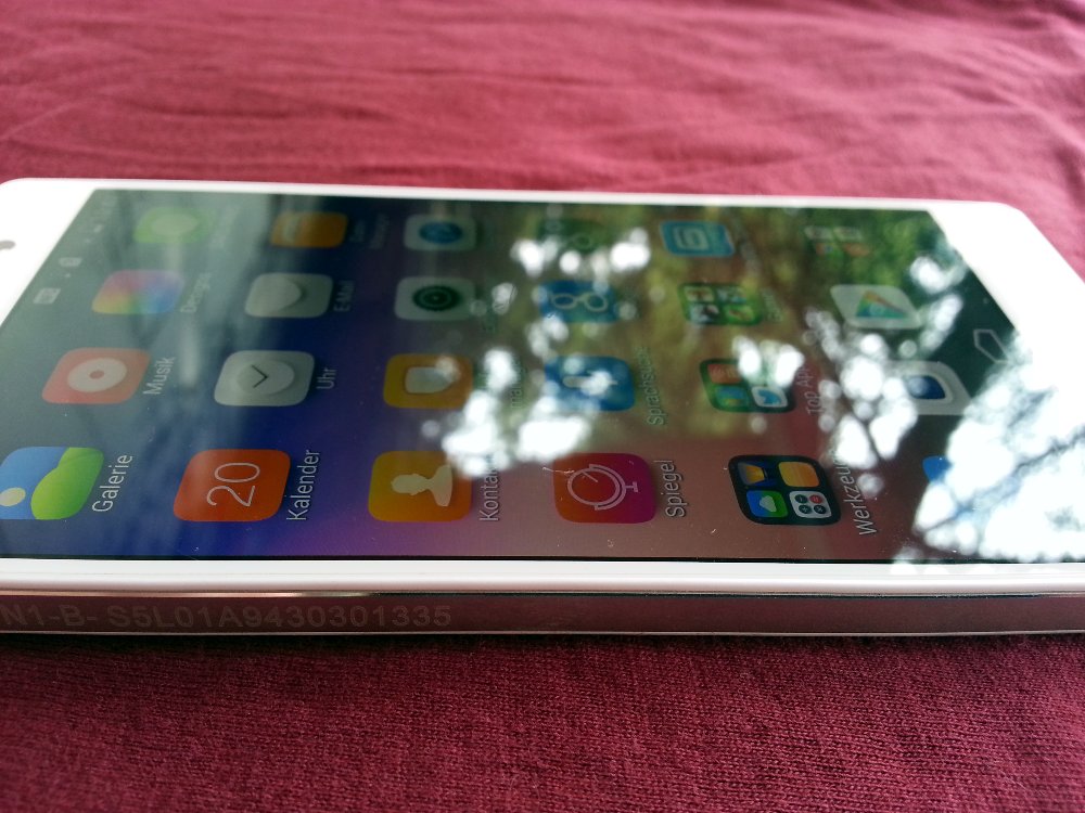 Huawei Ascend P7 Display (Bild: N-Droid.de)