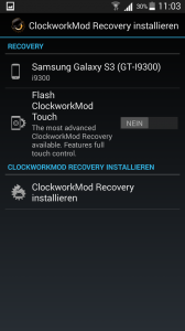 ClockworkMod Recovery installieren (Screenshot: N-Droid.de)