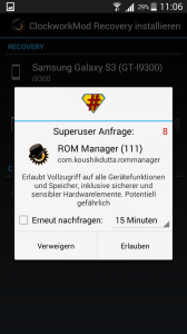Superuser Anfrage (Screenshot: N-Droid.de)
