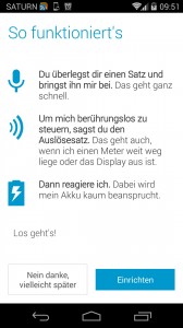 Moto X: Moto Voice (Screenshot: n-droid.de)
