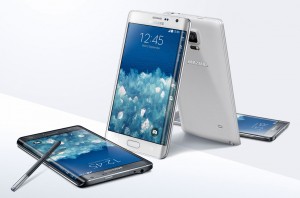 Teuer, noch nicht lieferbar, aber heiß begehrt: Das Samsung Galaxy Note Edge. (Bild: Samsung)