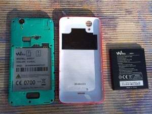 Wiko Birdy Akku, MicroSim, SD (Bild: N-Droid.de)