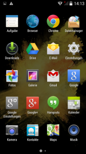 Wiko Birdy App-Drawer (Screenshot: N-Droid.de)