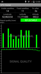 Wiko Birdy GPS Checker (Screenshot: N-Droid.de)