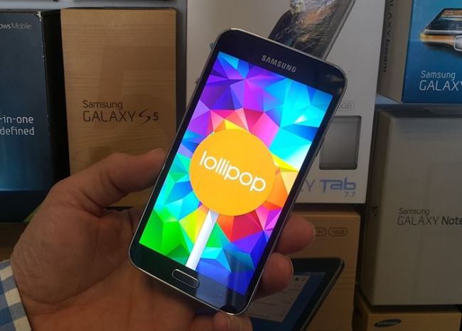 Android 5.0 fürs S5. (Foto: Sammobile)