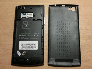 Leagoo Lead 7 Akkufach (Bild: N-Droid.de)