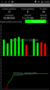 Leagoo Lead 7 GPS Checker (Screenshot: N-Droid.de)