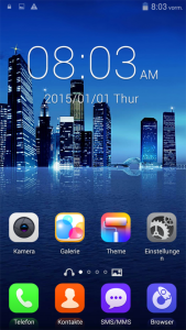Leagoo Lead 7 Startseite (Screenshot: N-Droid.de)