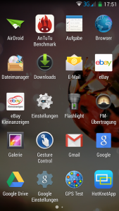 Cubot X9 (Screenshot: N-Droid.de)