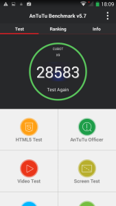 Cubot X9 (Screenshot: N-Droid.de)