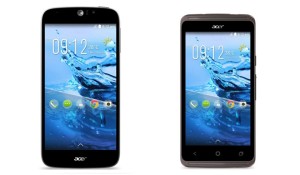 Liquid Jade Z (links) und sein "kleiner Bruder", das Z410 (rechts)