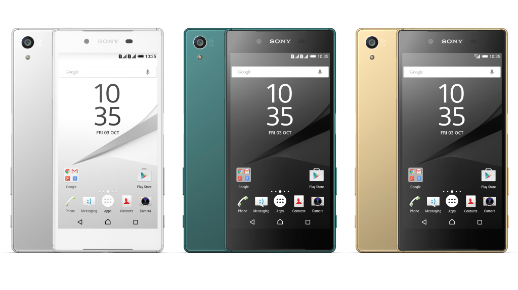Hübsch - und mit bestechend guten Kameras ausgestattet: Die Z5-Reihe. (Foto: Sony)