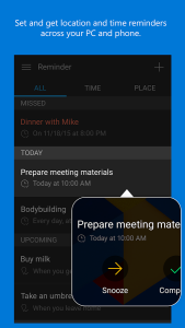 Cortana Screenshot 1