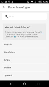 2.) Die erste Entscheidung: Welche Sprache wollt ihr lernen? Neben den üblichen Sprachzielen wie Englisch oder Französisch stehen auch exotischere Sprachen zur Auswahl.