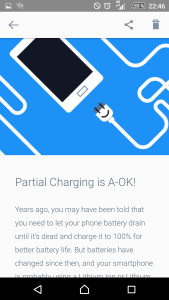 6.) Akkuleistung sparen? Beginnt schon mit der Widerlegung gängiger Mythen. Battery Time Optimizer ist also tatsächlich hilfreich.