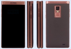Das Klapp-Smartphone Gionee W909. (Bild: via PhoneRadar)