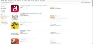 Gutschein-Apps gibt es noch immer auf Amazon - fragliche Fake-App wurde aber entfernt. (Bild: N-Droid.de)