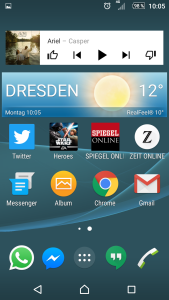 2.) Und nicht jedem ist geläufig, welche App sich hinter einem Icon verbirgt.