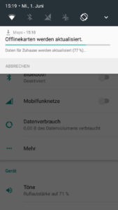 Quick Settings im Android N Look