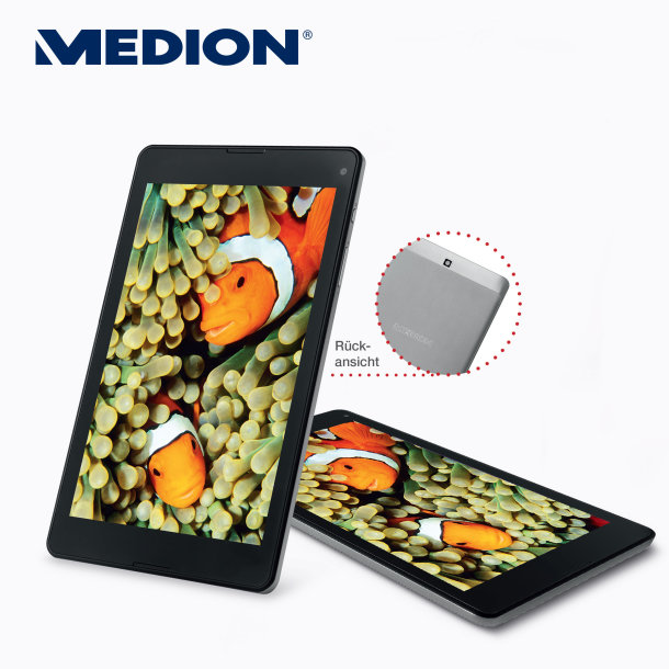 Medion Lifetab P8502. (Bild: Medion / ALDI Nord)