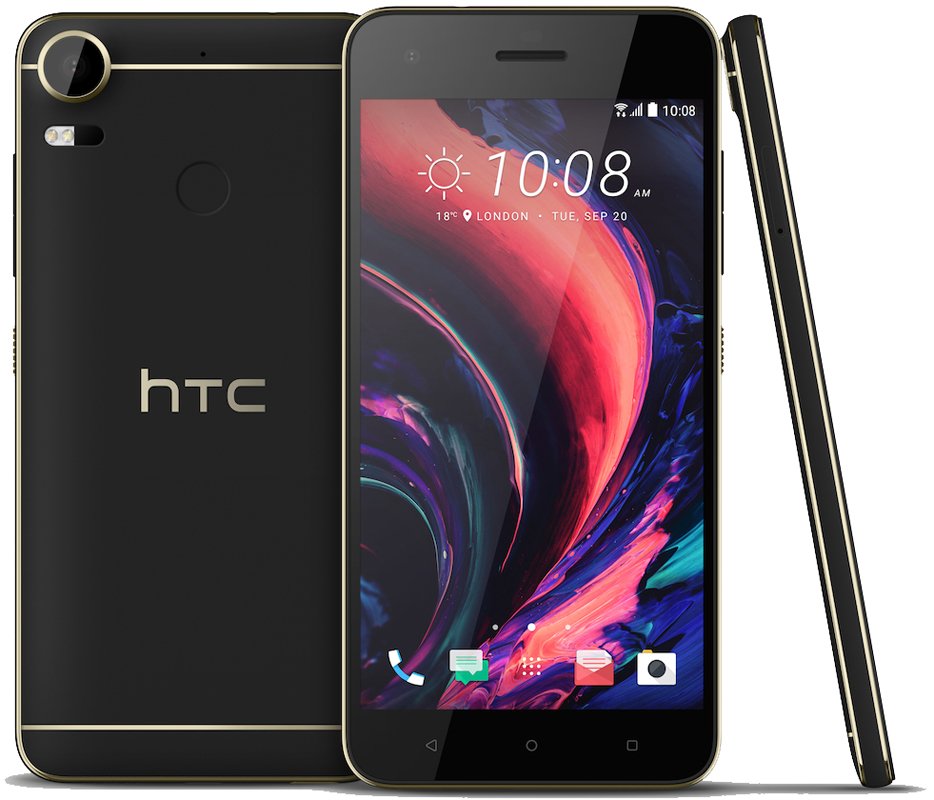 HTC Desire 10 Pro in Schwarz. (Bild: Evan Blass)