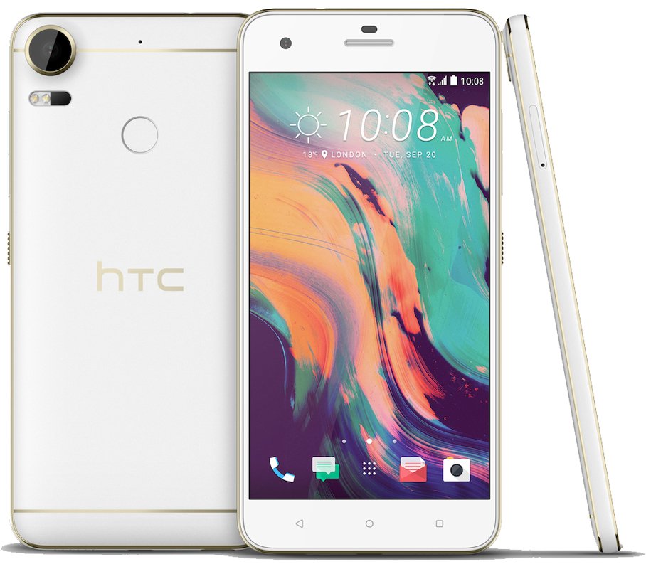 HTC Desire 10 Pro in Weiß. (Bild: Evan Blass)
